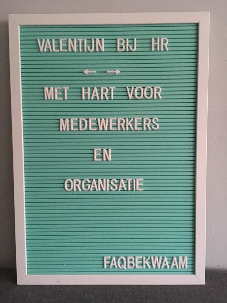 Valentijn bij HR - Met hart voor medewerkers en organisatie - FAQbekwaam