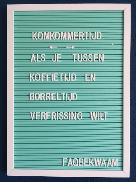 Komkommertijd - als je tussen koffietijd en borreltijd verfrissing wilt - FAQbekwaam