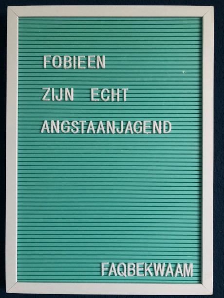 Fobieën zijn echt angstaanjagend - FAQbekwaam