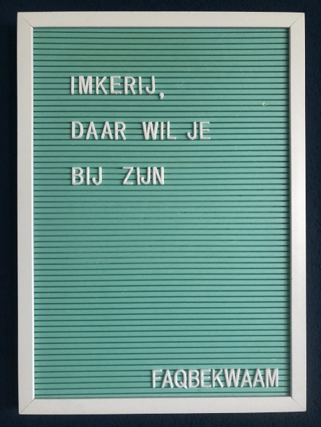 Imkerij, daar wil je bij zijn - FAQbekwaam